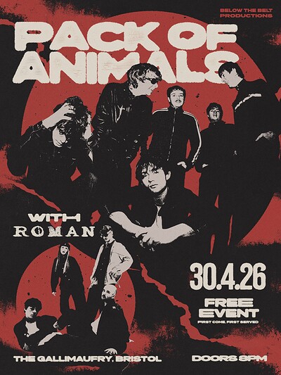 PACK OF ANIMALS + ROMAN at The Gallimaufry