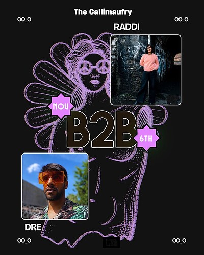 RADDI B2B DRE at The Gallimaufry
