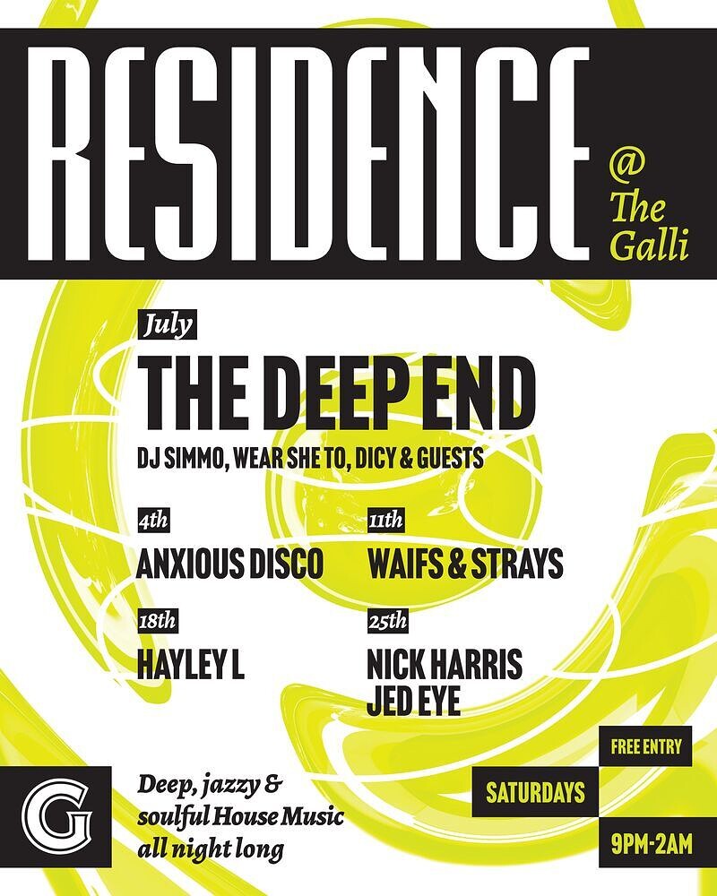 RESIDENCE: ANXIOUS DISCO at The Gallimaufry