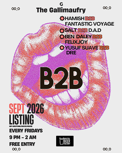 YUSUF SUAVE B2B DRE at The Gallimaufry