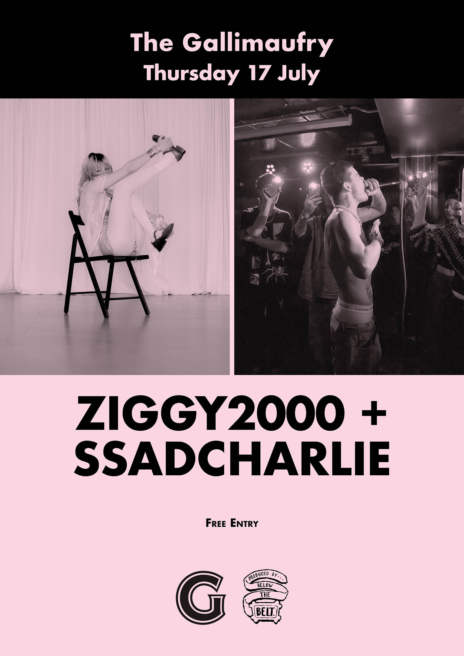 ZIGGY 2000 X SSADCHARLIE at The Gallimaufry