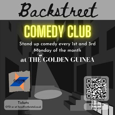 Backstreet Comedy Club at The Golden Guinea
