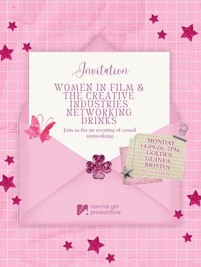Womxn in Film & the Creative Industries: Networking Drinks at The Golden Guinea