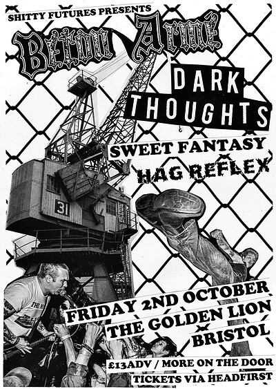BETON ARME and DARK THOUGHTS plus supports at The Golden Lion