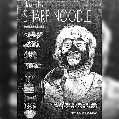 DEATH TO SHARP NOODLE at The Golden Lion