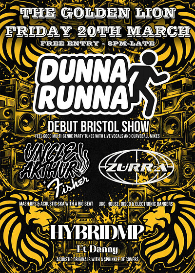 Dunna Runna @ The Golden Lion at The Golden Lion