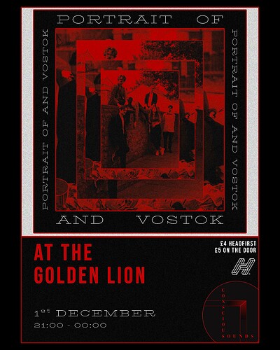 Portrait Of+ Vostok at The Golden Lion
