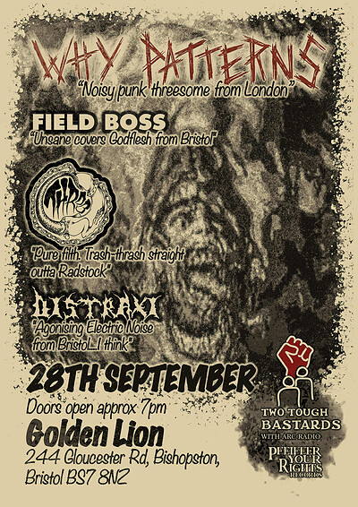Why Patterns + Throb + Field Boss + Distraxi at The Golden Lion