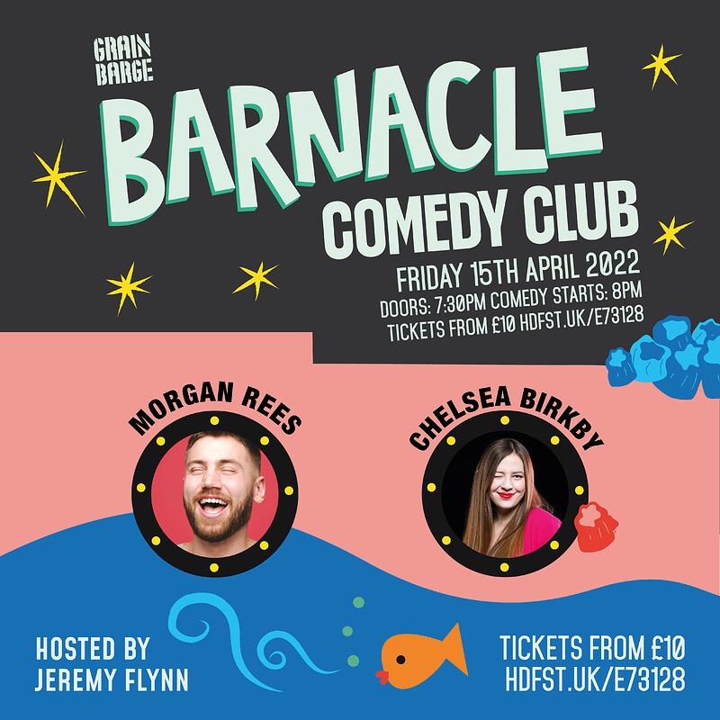 Barnacle Comedy Club at The Grain Barge
