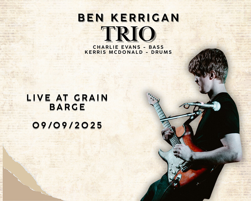 Ben Kerrigan Trio at The Grain Barge