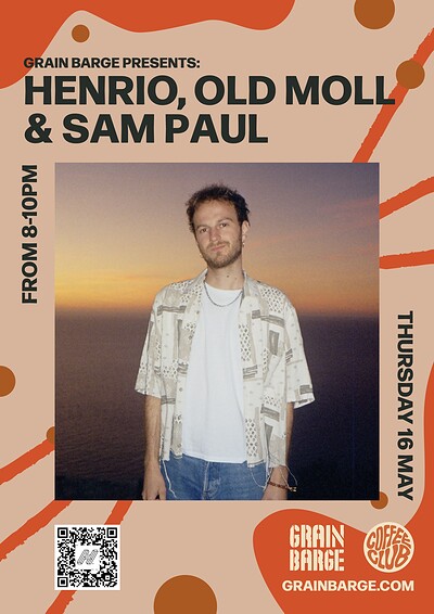 Henrio, Old Moll & Sam Paul at The Grain Barge