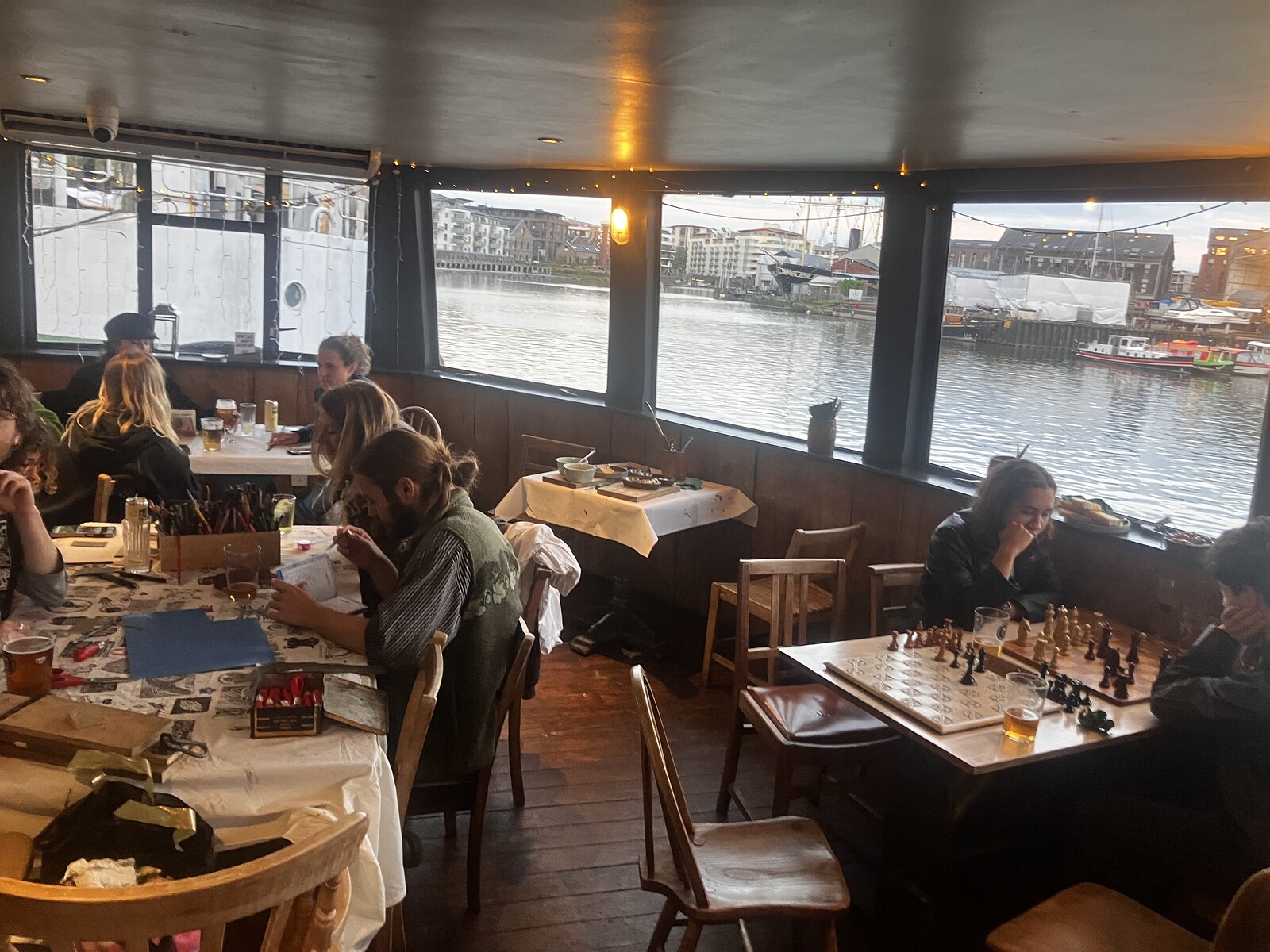 Lino x Chess Club at Grain Barge at The Grain Barge