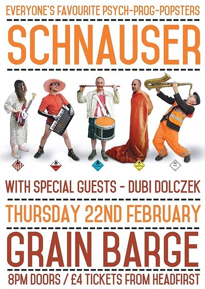 Schnauser + Dubi Dolczek at The Grain Barge