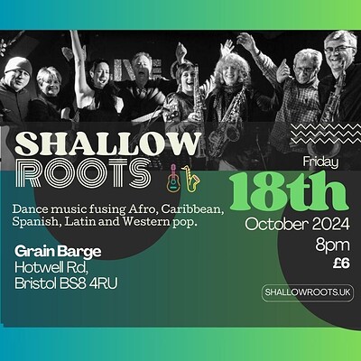 Shallow Roots at The Grain Barge