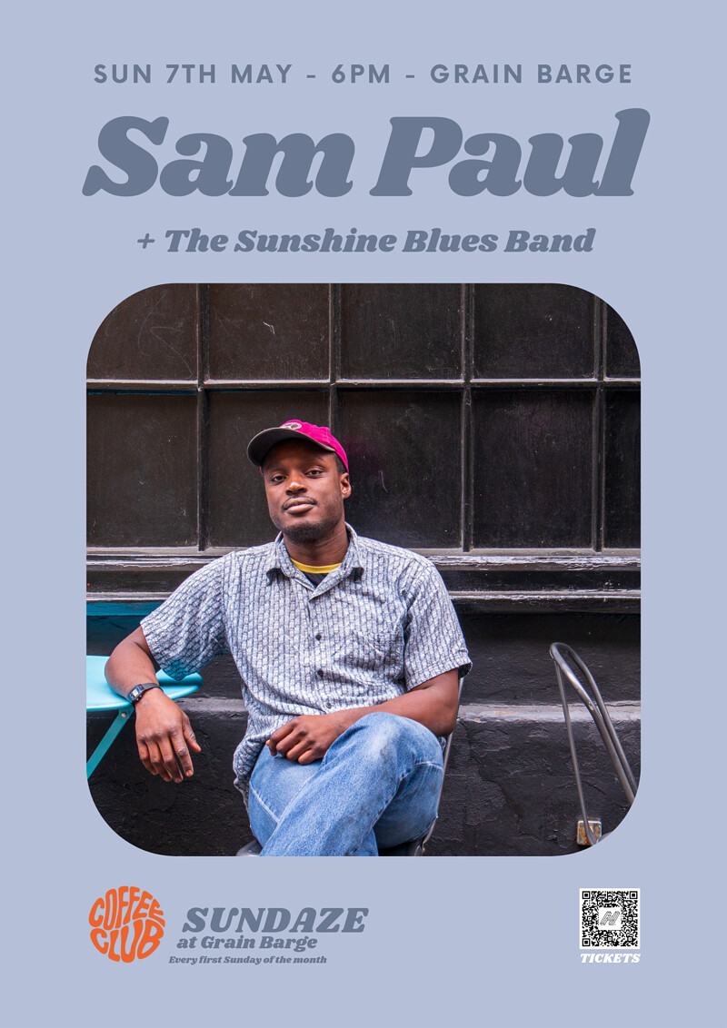 Sam Paul & The Sunshine Blues Band at The Grain Barge