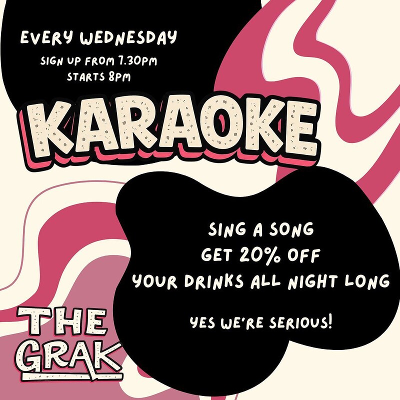 Karaoke Night at The Grak