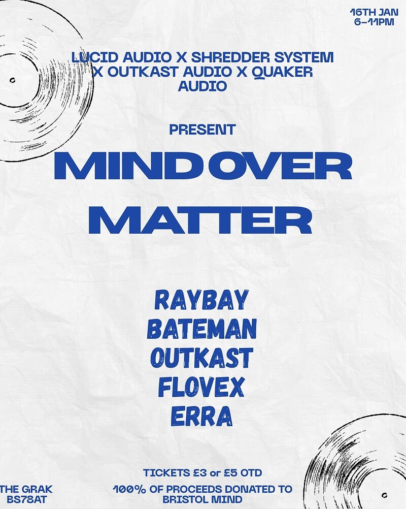 MIND OVER MATTER at The Grak