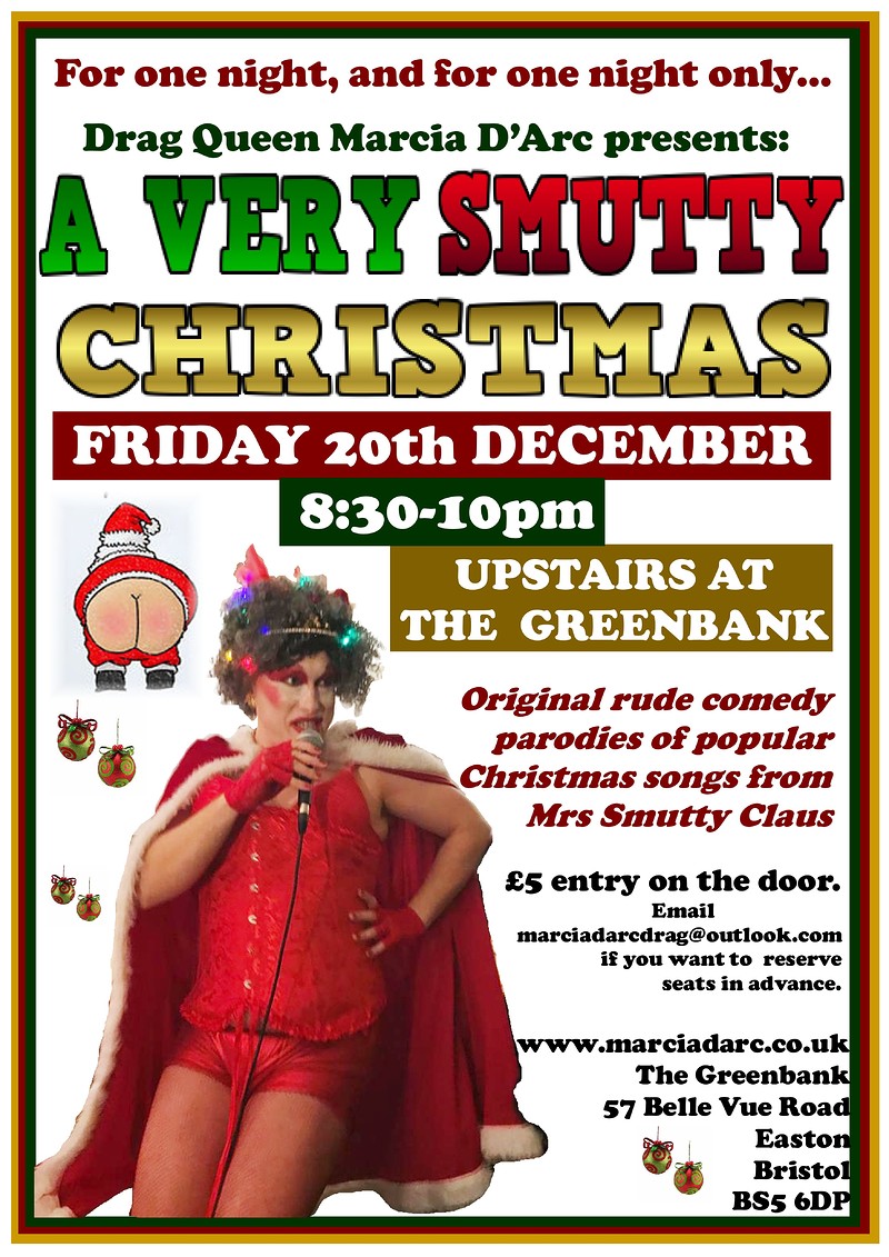 A Very Smutty Christmas at The Greenbank, Easton
