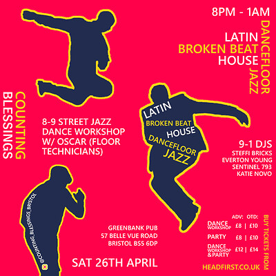 Counting Blessings Jazz Dance Special at The Greenbank Pub