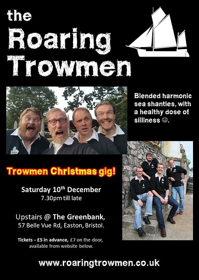 the Roaring Trowmen at The Greenbank Pub