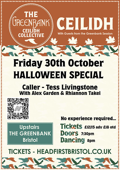 Greenbank Folk Club - Autumn Ceilidh 2026 at The Greenbank