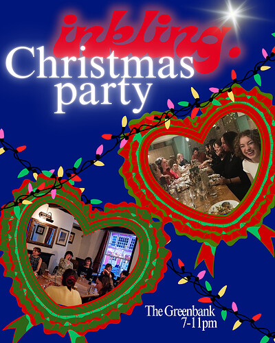 Inkling bookclub presents...Inkling Christmas Party at The Greenbank