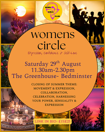 Rebel Girls Club - Summer Closing Circle at The Greenhouse Bedminster