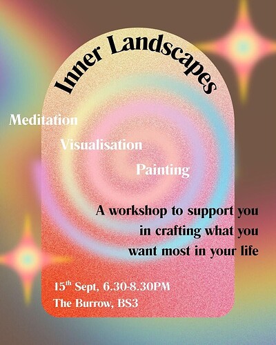 Inner Landscapes: Meditation, Visualisation & Painting at The Greenhouse, BS3