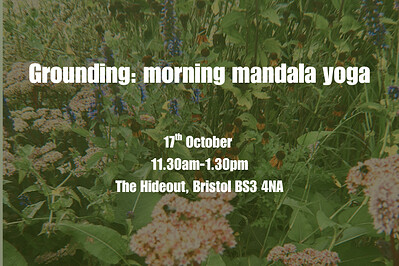 Grounding: mandala yoga morning at The Greenhouse