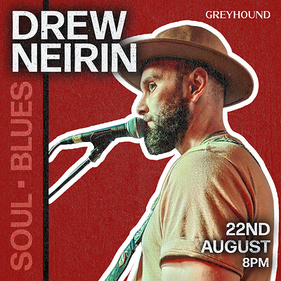 Drew Neirin at The Greyhound Fishponds
