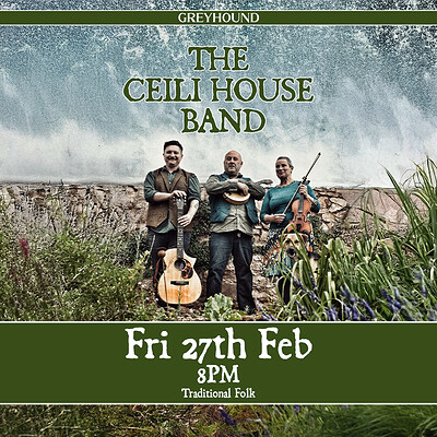 The Ceili House Band at The Greyhound Fishponds