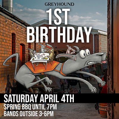 The Greyhound's 1st Birthday at The Greyhound Fishponds