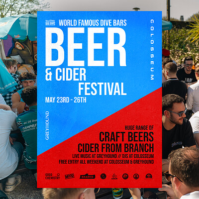 World Famous Dive Bars Beer & Cider Festival at The Greyhound & The Colosseum