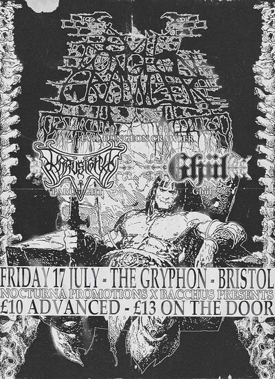 Evil Dungeon Crawler, Parusight, Ghül at The Gryphon