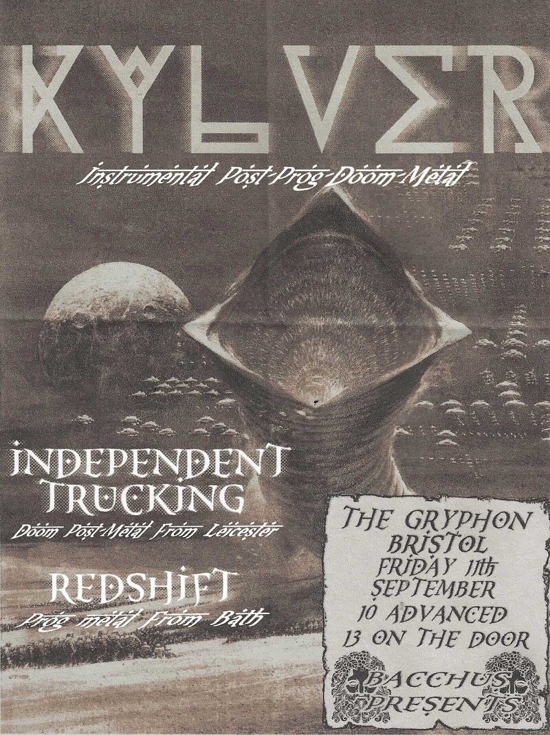 Kylver, Independent Trucking, Redshift at The Gryphon