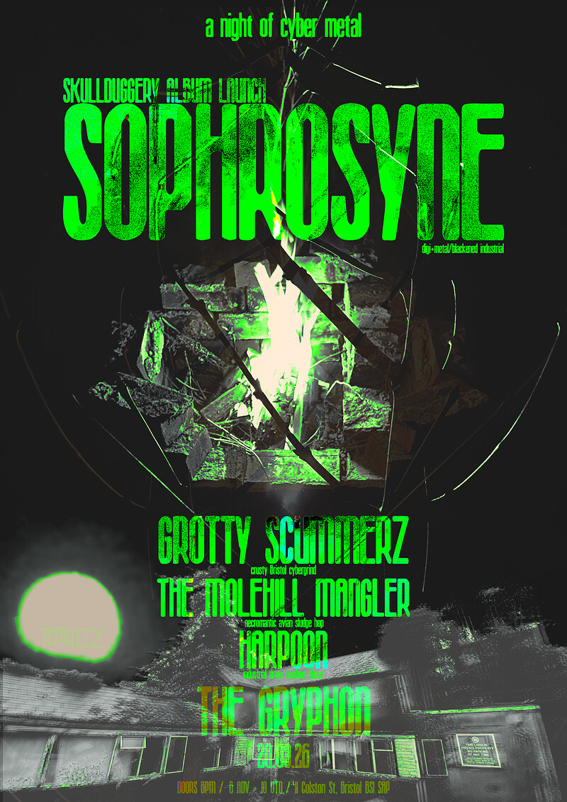 Sophrosyne - Skullduggery Album Launch at The Gryphon