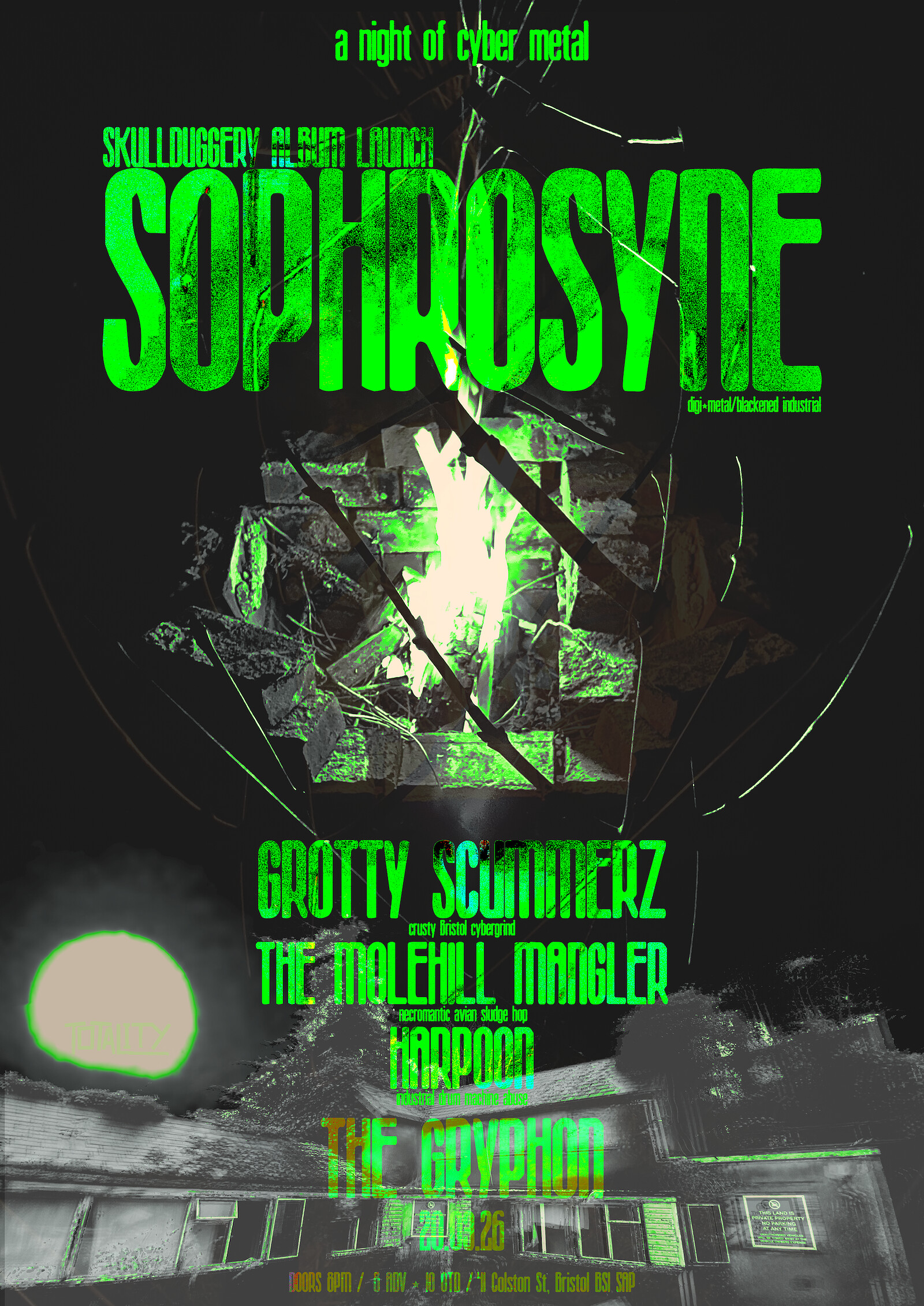 Sophrosyne - Skullduggery Album Launch at The Gryphon