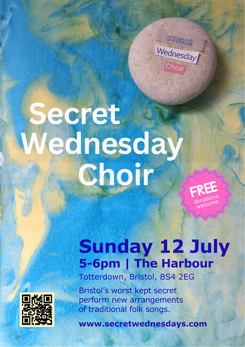 Shh It's The Secret Wednesday Choir at The Harbour Totterdown