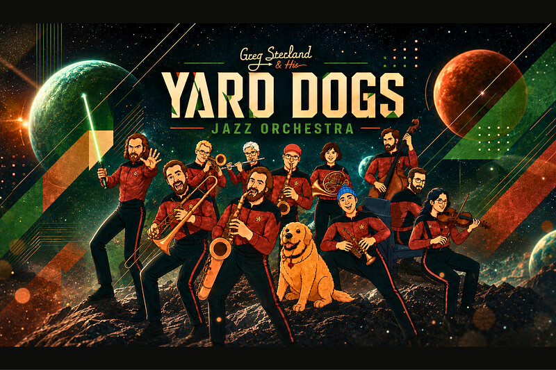Swing Sunday with Cake - The Yard Dogs Jazz Orchestra at The Harbour, Totterdown