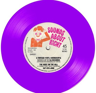 Sounds About Right Vintage Vinyl Cornucopia at The Hare on the Hill