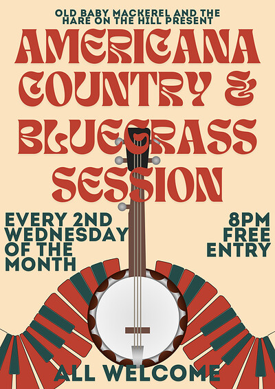 The Hare on the Hill Americana, Country & Bluegrass Session at The Hare on the Hill