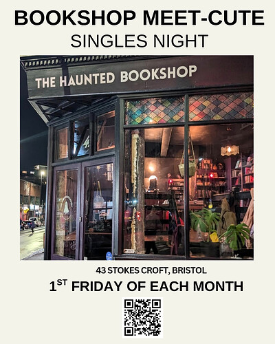 Bookshop Meet-Cute at The Haunted Bookshop