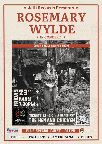 Rosemary Wylde at The Hen and Chicken