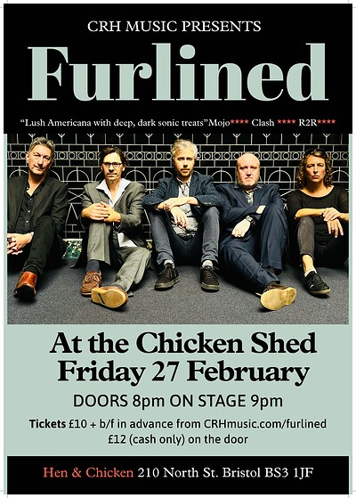 Furlined at the Hen & Chicken at The Hen & Chicken (Chicken Shed)