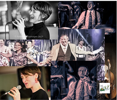 3rd May Sunday Social with JNP Trio+Lucy Moon Plus Fast Lindy Workshop at The Hen & Chicken