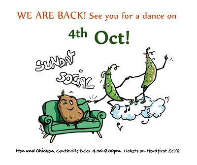 4th October Sunday Social at The Hen & Chicken