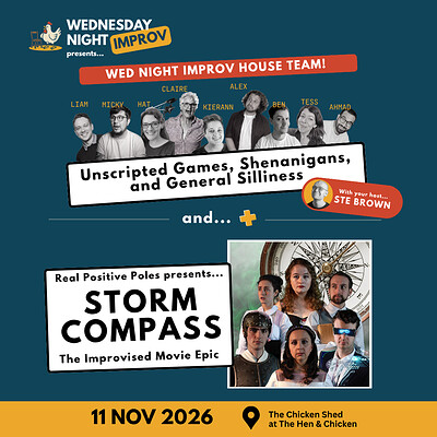 Wednesday Night Improv: November Show at The Hen & Chicken