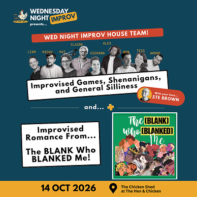Wednesday Night Improv: October Show at The Hen & Chicken