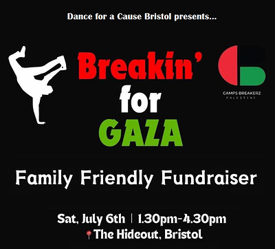 Breakin' for Gaza family fundraiser at The Hideout