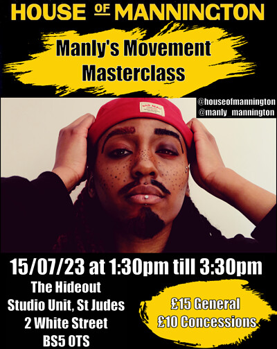Manly's Movement Masterclass at The Hideout